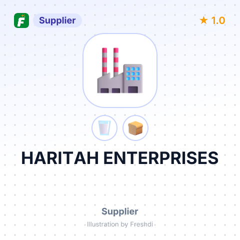 HARITAH ENTERPRISES – summary card, no photo uploaded yet