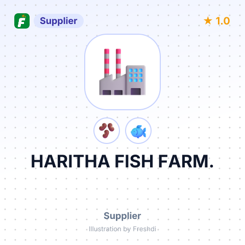 HARITHA FISH FARM. – summary card, no photo uploaded yet