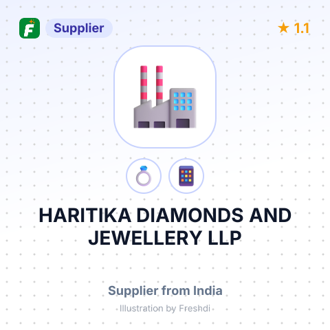 HARITIKA DIAMONDS AND JEWELLERY LLP – summary card, no photo uploaded yet