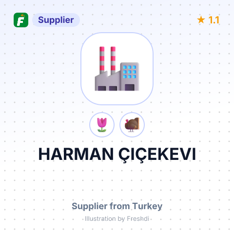 HARMAN ÇIÇEKEVI – summary card, no photo uploaded yet