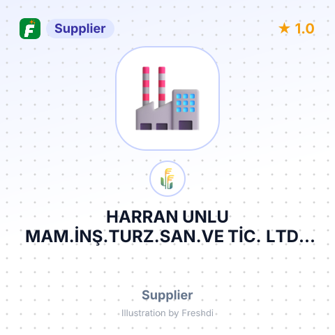 HARRAN UNLU MAM.İNŞ.TURZ.SAN.VE TİC. LTD – summary card, no photo uploaded yet