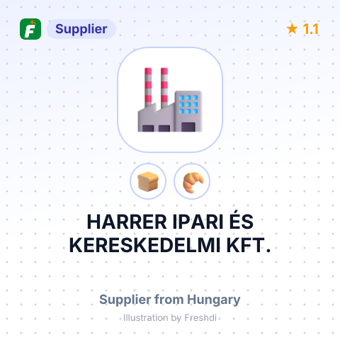 HARRER IPARI ÉS KERESKEDELMI KFT. – summary card, no photo uploaded yet