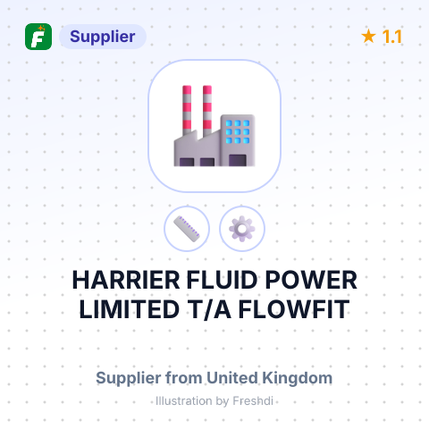 HARRIER FLUID POWER LIMITED T/A FLOWFIT – summary card, no photo uploaded yet