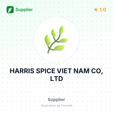HARRIS SPICE VIET NAM CO, LTD – summary card, no photo uploaded yet