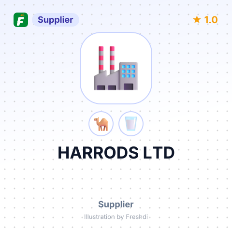 HARRODS LTD – summary card, no photo uploaded yet