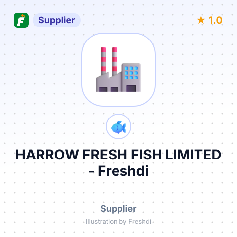 HARROW FRESH FISH LIMITED – summary card, no photo uploaded yet