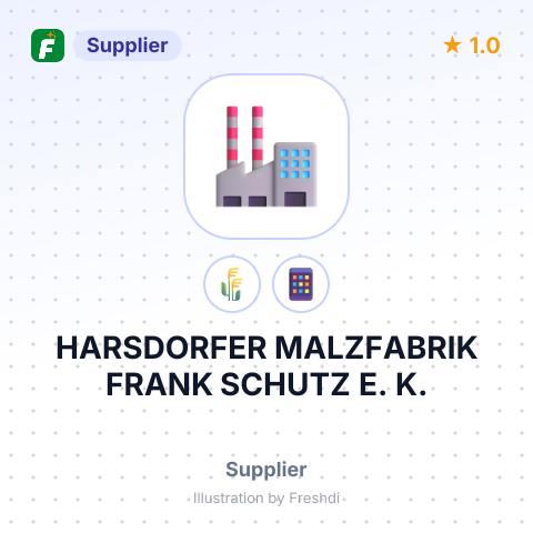 HARSDORFER MALZFABRIK FRANK SCHUTZ E. K. – summary card, no photo uploaded yet