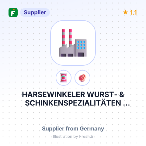 HARSEWINKELER WURST- & SCHINKENSPEZIALITÄTEN VERTRIEBS GMBH – summary card, no photo uploaded yet