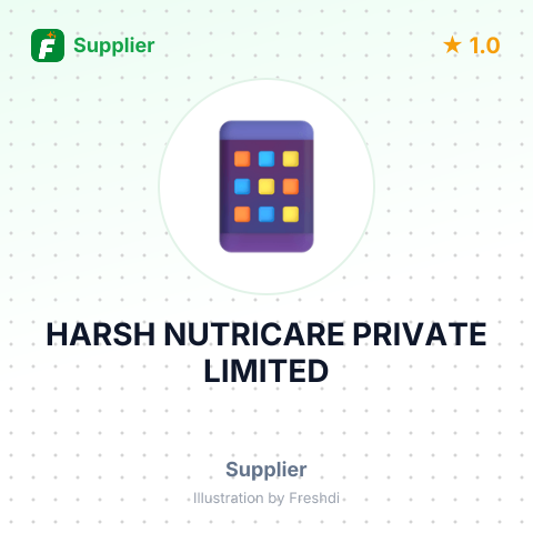 HARSH NUTRICARE PRIVATE LIMITED – summary card, no photo uploaded yet
