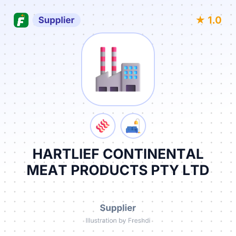 HARTLIEF CONTINENTAL MEAT PRODUCTS PTY LTD – summary card, no photo uploaded yet