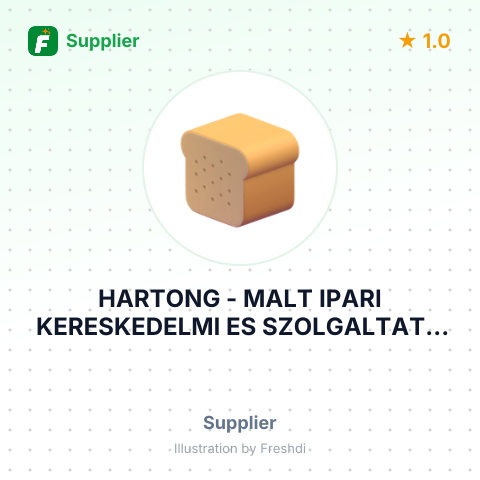 HARTONG - MALT IPARI KERESKEDELMI ES SZOLGALTATO KFT – summary card, no photo uploaded yet
