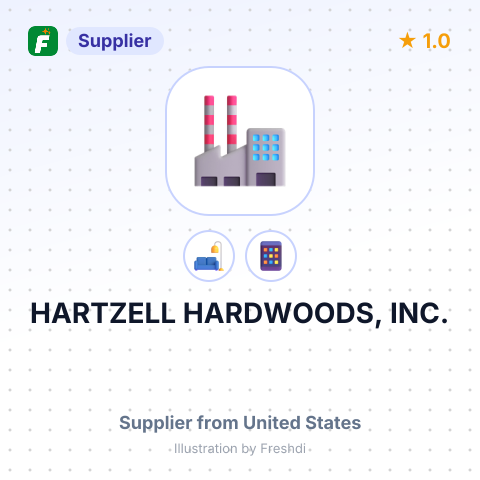 HARTZELL HARDWOODS, INC. – summary card, no photo uploaded yet