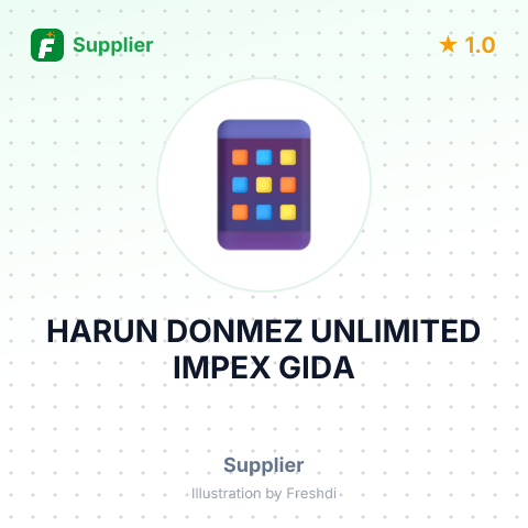 HARUN DONMEZ UNLIMITED IMPEX GIDA – summary card, no photo uploaded yet