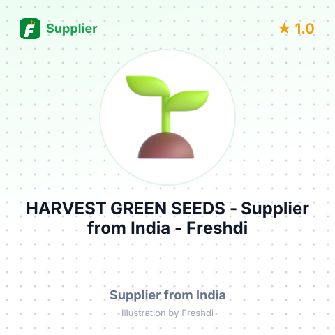 HARVEST GREEN SEEDS – summary card, no photo uploaded yet