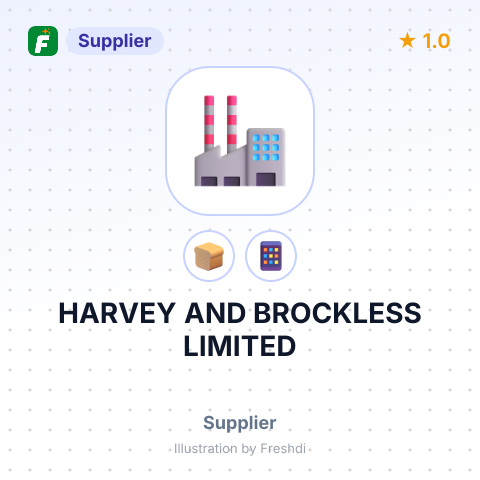 HARVEY AND BROCKLESS LIMITED – summary card, no photo uploaded yet