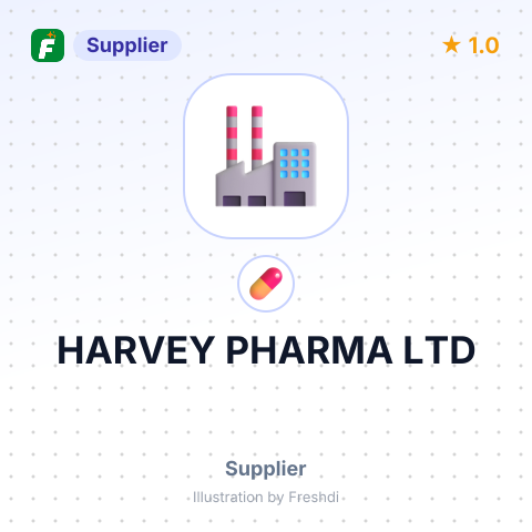 HARVEY PHARMA LTD – summary card, no photo uploaded yet