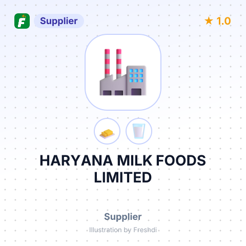HARYANA MILK FOODS LIMITED – summary card, no photo uploaded yet