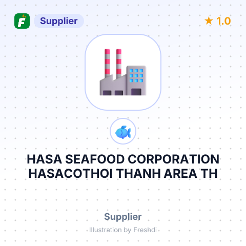 HASA SEAFOOD CORPORATION HASACOTHOI THANH AREA TH – summary card, no photo uploaded yet