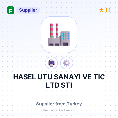 HASEL UTU SANAYI VE TIC LTD STI – summary card, no photo uploaded yet