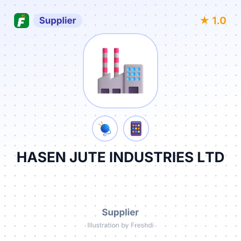 HASEN JUTE INDUSTRIES LTD – summary card, no photo uploaded yet
