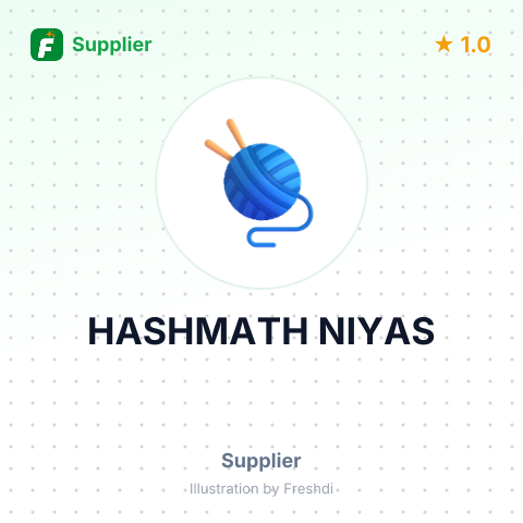 HASHMATH NIYAS – summary card, no photo uploaded yet