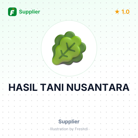 HASIL TANI NUSANTARA – summary card, no photo uploaded yet