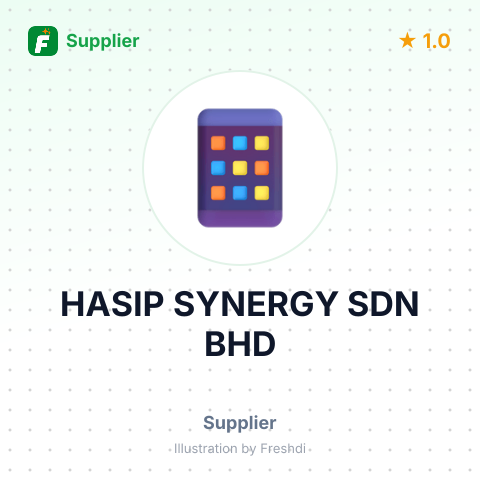 HASIP SYNERGY SDN BHD – summary card, no photo uploaded yet