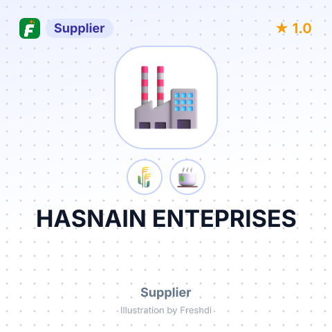 HASNAIN ENTEPRISES – summary card, no photo uploaded yet