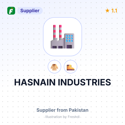 HASNAIN INDUSTRIES – summary card, no photo uploaded yet