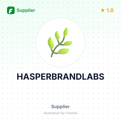 HASPERBRANDLABS – summary card, no photo uploaded yet