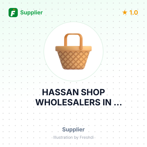HASSAN SHOP WHOLESALERS IN FOODSTUFFS – summary card, no photo uploaded yet