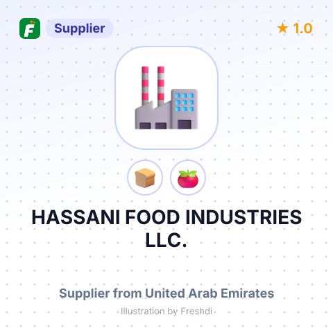 HASSANI FOOD INDUSTRIES LLC. – summary card, no photo uploaded yet