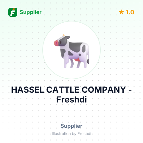 HASSEL CATTLE COMPANY – summary card, no photo uploaded yet