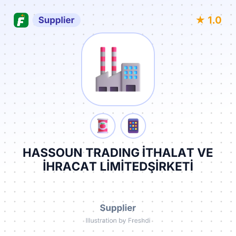 HASSOUN TRADING İTHALAT VE İHRACAT LİMİTEDŞİRKETİ – summary card, no photo uploaded yet