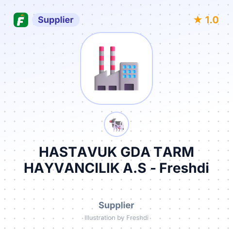 HASTAVUK GDA TARM HAYVANCILIK A.S – summary card, no photo uploaded yet