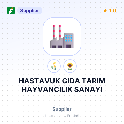 HASTAVUK GIDA TARIM HAYVANCILIK SANAYI – summary card, no photo uploaded yet
