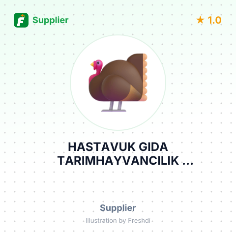 HASTAVUK GIDA TARIMHAYVANCILIK SAN.TIC.ASBALKAN MH. NASANAGA CADBURSA, TURKEY – summary card, no photo uploaded yet