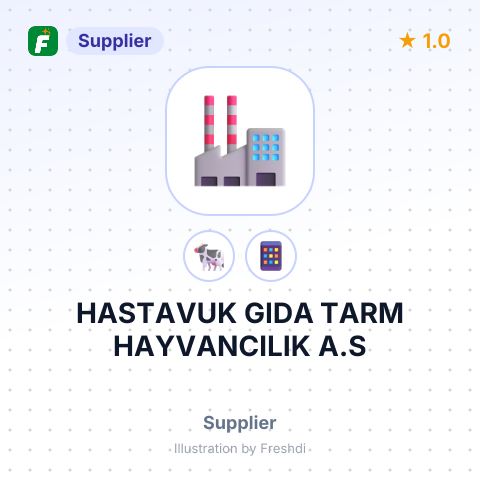 HASTAVUK GIDA TARM HAYVANCILIK A.S – summary card, no photo uploaded yet