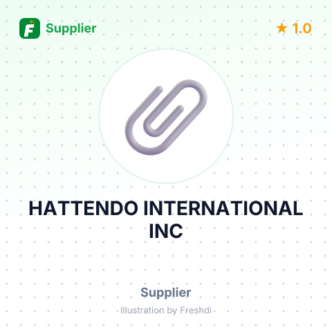 HATTENDO INTERNATIONAL INC – summary card, no photo uploaded yet