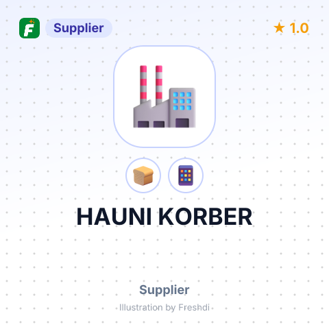 HAUNI KORBER – summary card, no photo uploaded yet
