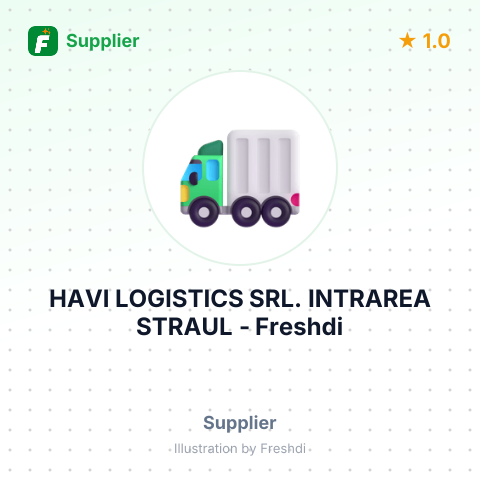 HAVI LOGISTICS SRL. INTRAREA STRAUL – summary card, no photo uploaded yet