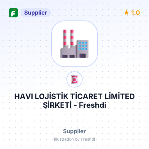 HAVI LOJİSTİK TİCARET LİMİTED ŞİRKETİ – summary card, no photo uploaded yet