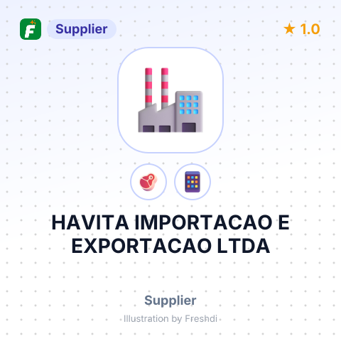 HAVITA IMPORTACAO E EXPORTACAO LTDA – summary card, no photo uploaded yet