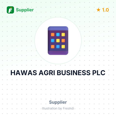 HAWAS AGRI BUSINESS PLC – summary card, no photo uploaded yet