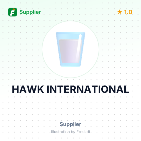 HAWK INTERNATIONAL – summary card, no photo uploaded yet