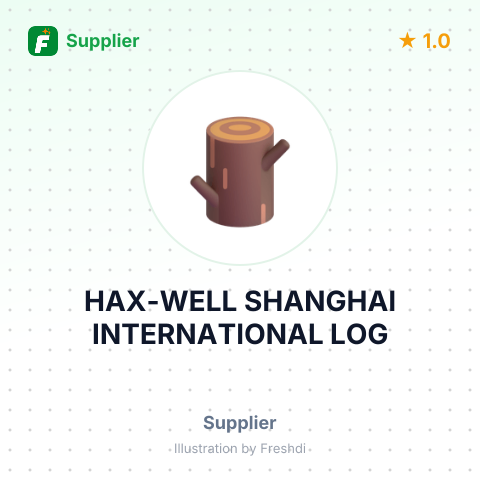 HAX-WELL SHANGHAI INTERNATIONAL LOG – summary card, no photo uploaded yet