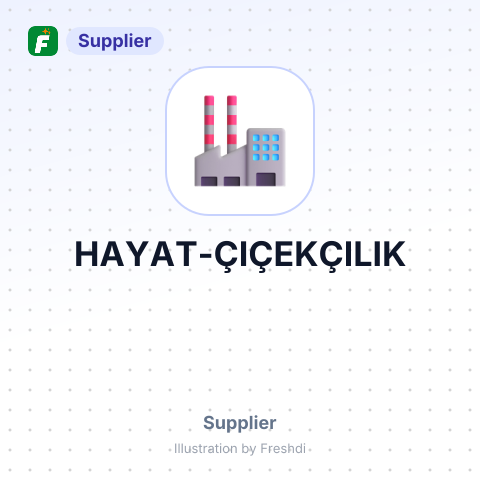 HAYAT ÇIÇEKÇILIK – summary card, no photo uploaded yet