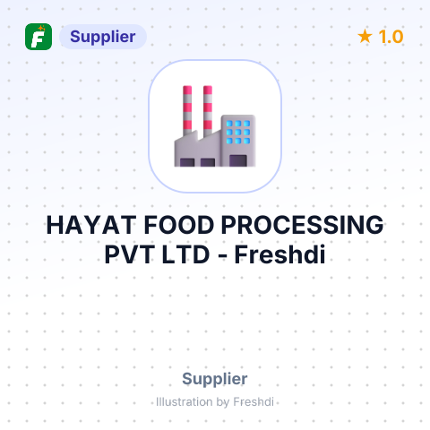 HAYAT FOOD PROCESSING PVT LTD – summary card, no photo uploaded yet