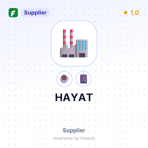HAYAT – summary card, no photo uploaded yet