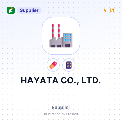 HAYATA CO., LTD. – summary card, no photo uploaded yet
